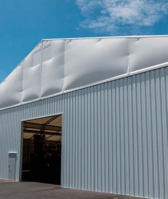 nave industrial desmontable aluminio