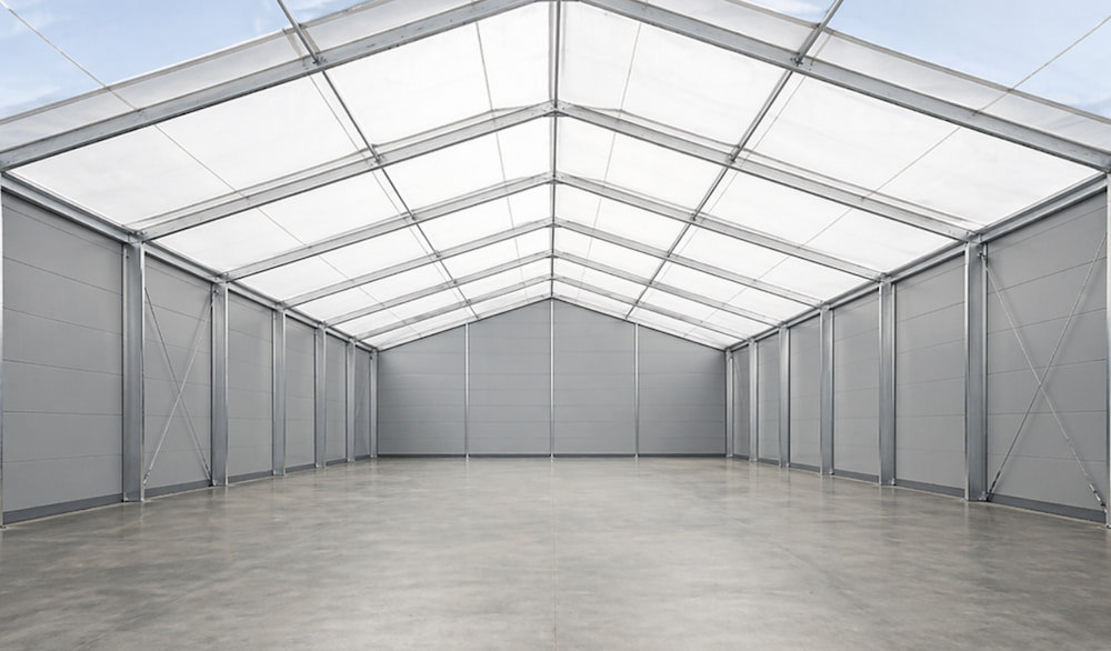 Ejemplo de Estructuras desmontables de aluminio