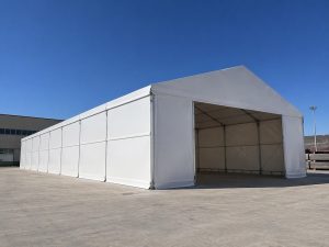 Ejemplo de carpa industrial