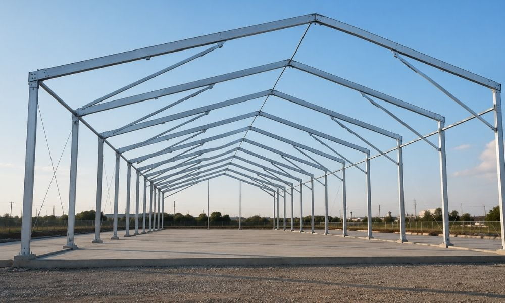 ejemplo de estructuras metálicas de acero