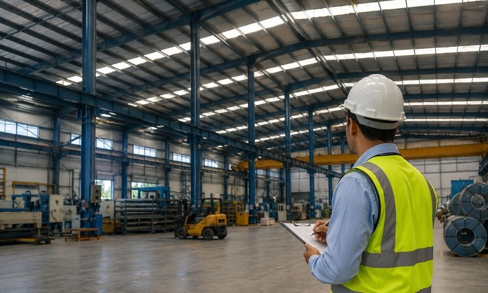 verificando las normas para naves industriales